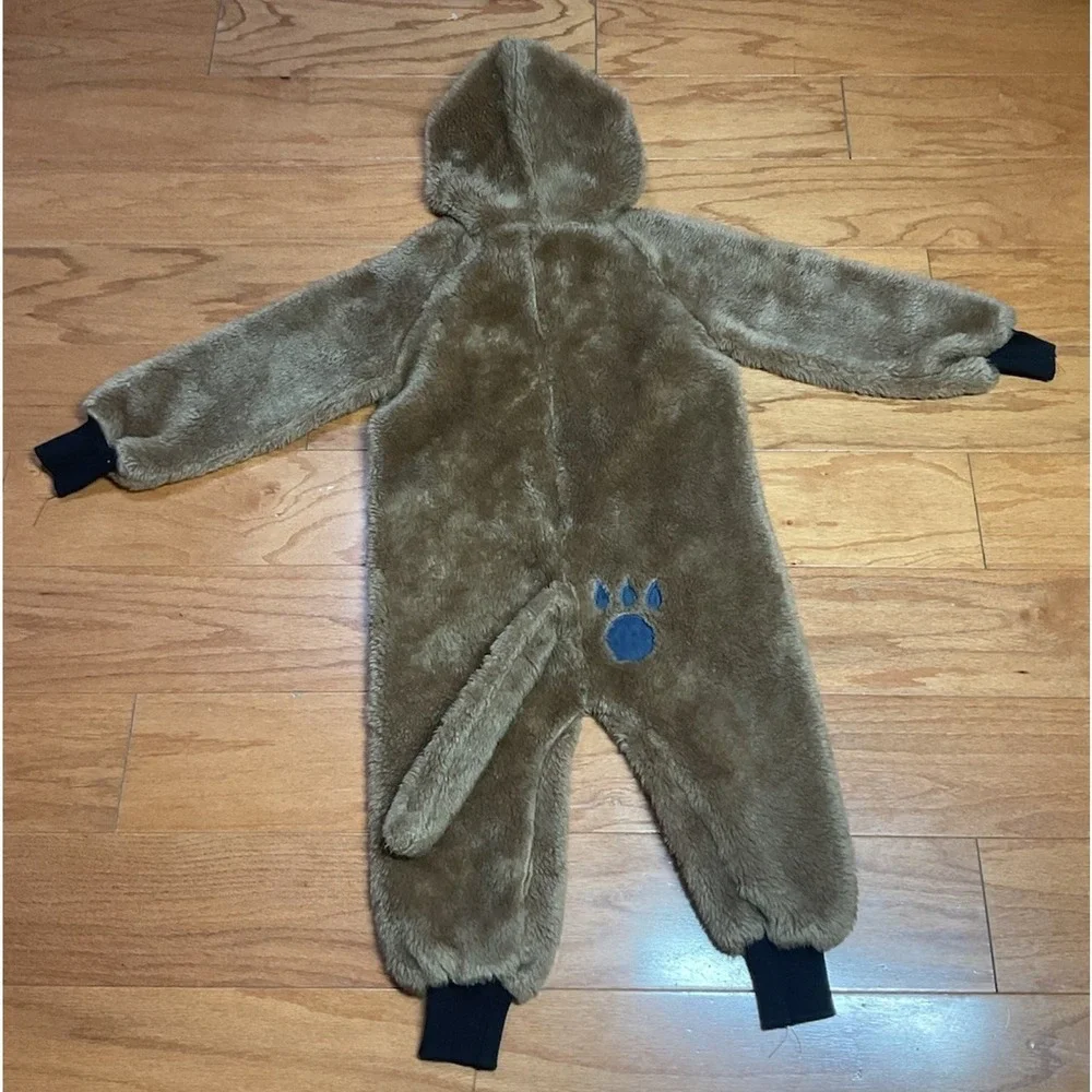vtg team mascots Penn State Nittany Lions Kids Faux Fur Mascot Costume Zip Up 4